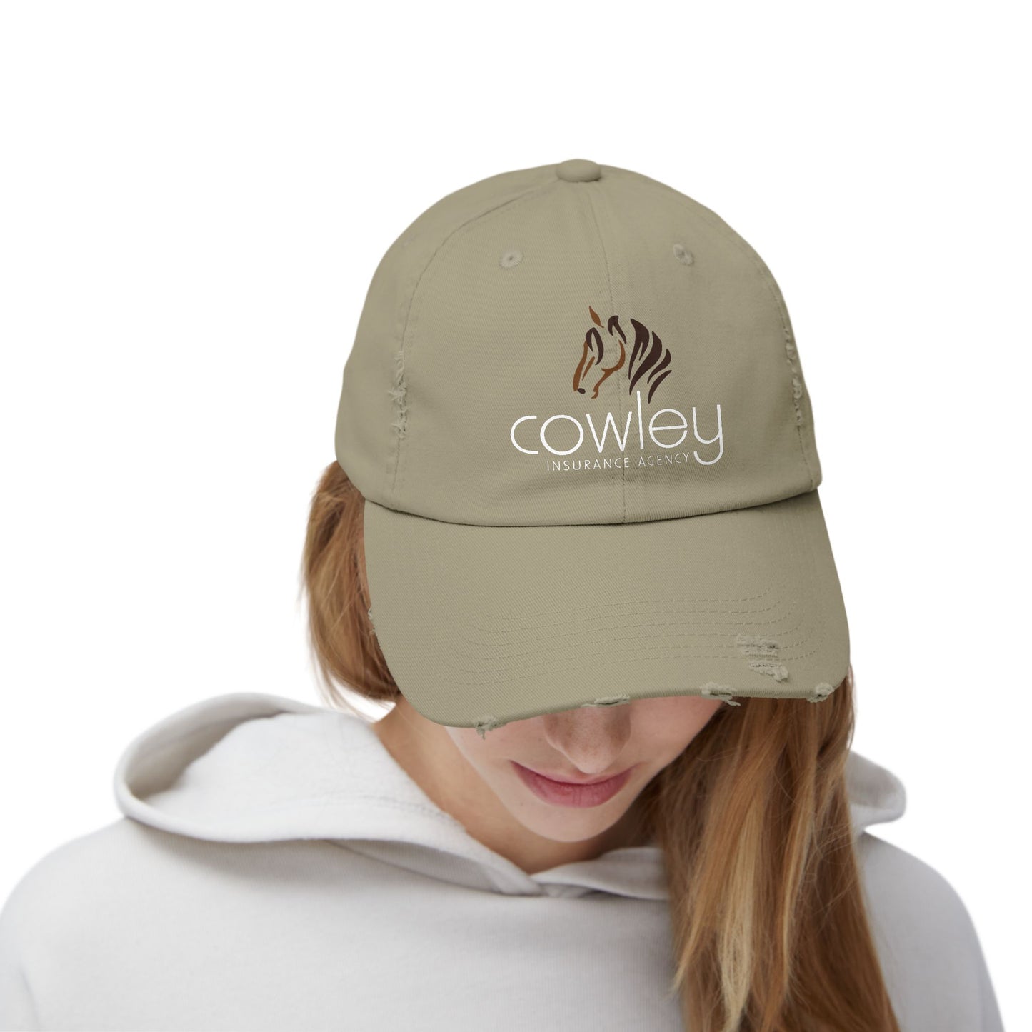 Distressed Cotton Cap