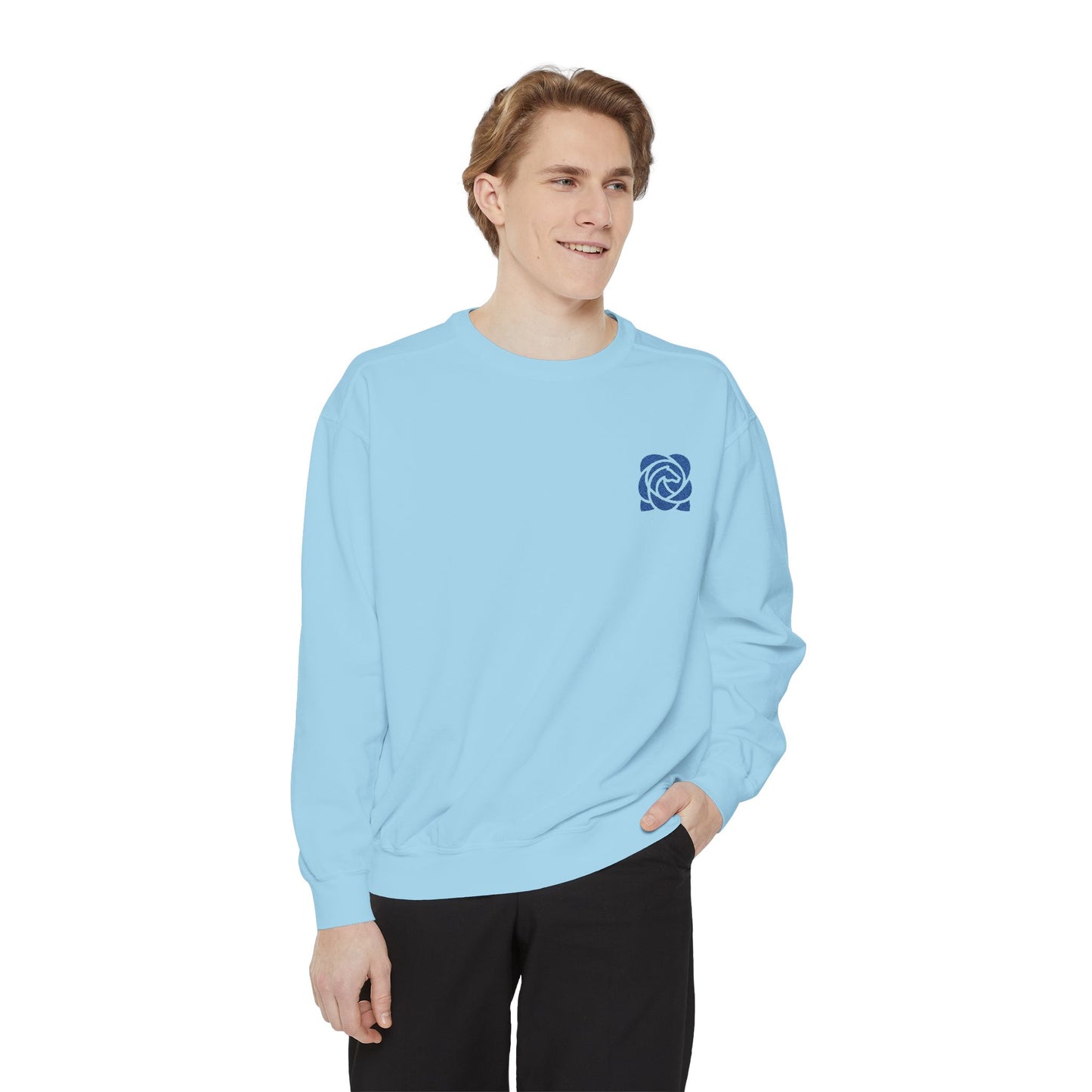 Comfort Colors Embroidered Sweatshirt