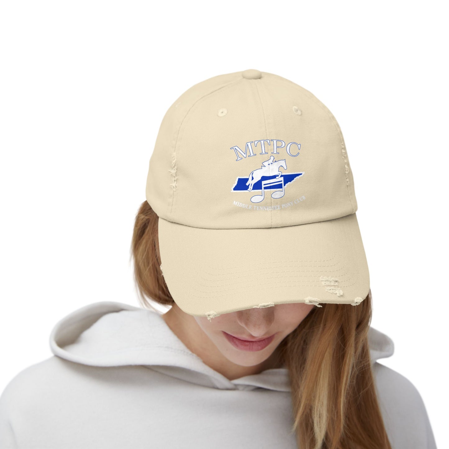Distressed Cotton Cap