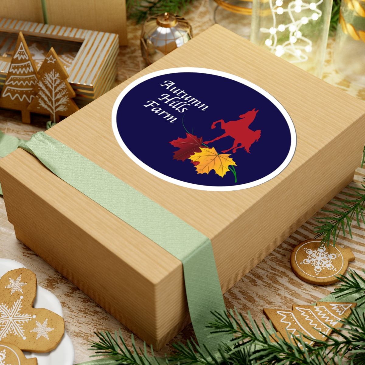 Stickers - 2 sizes, clear or white trim