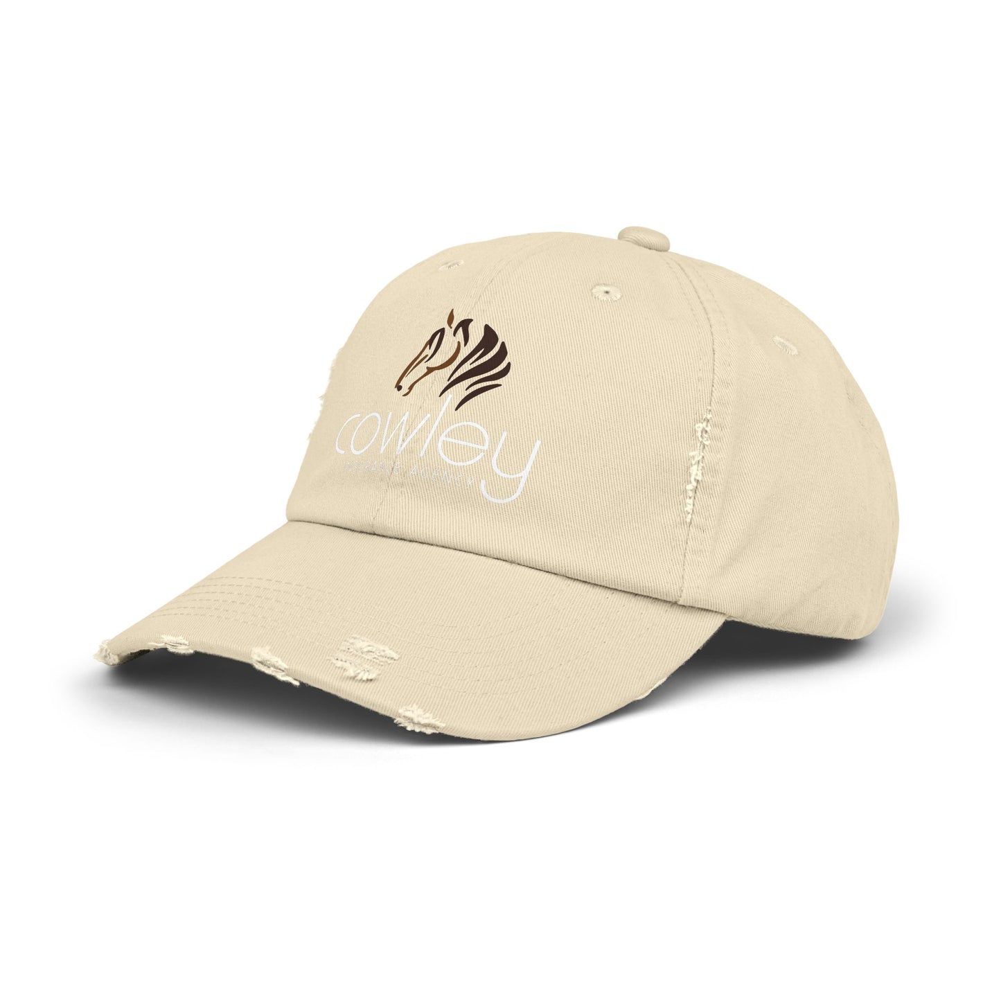 Distressed Cotton Cap