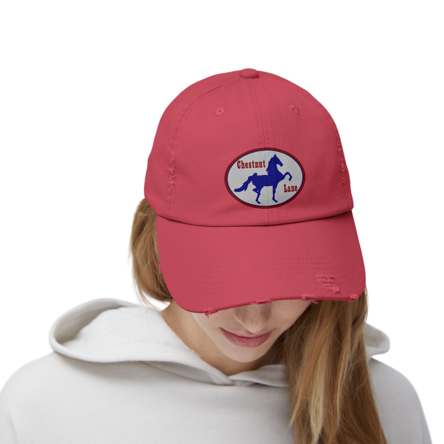 Distressed Cotton Cap