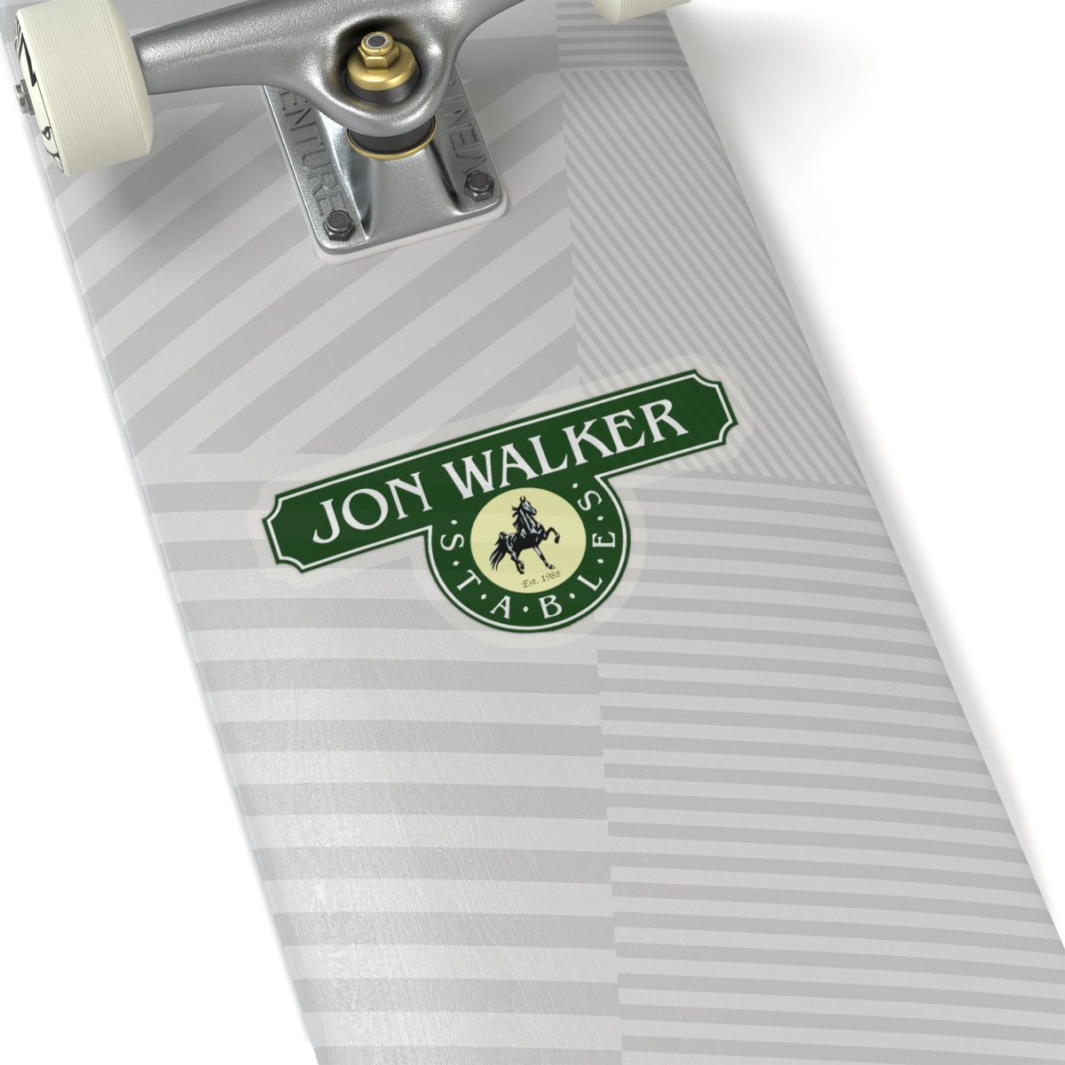 Stickers - 2 sizes, clear or white trim