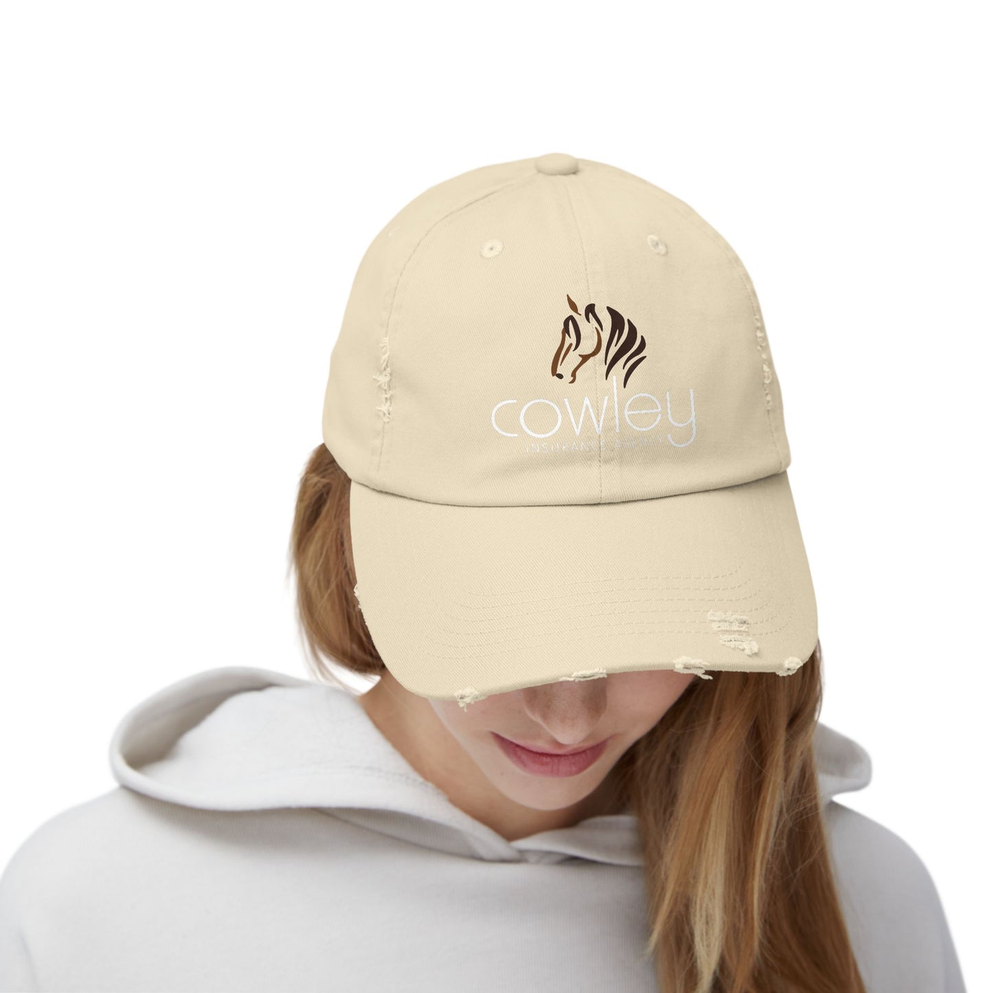 Distressed Cotton Cap