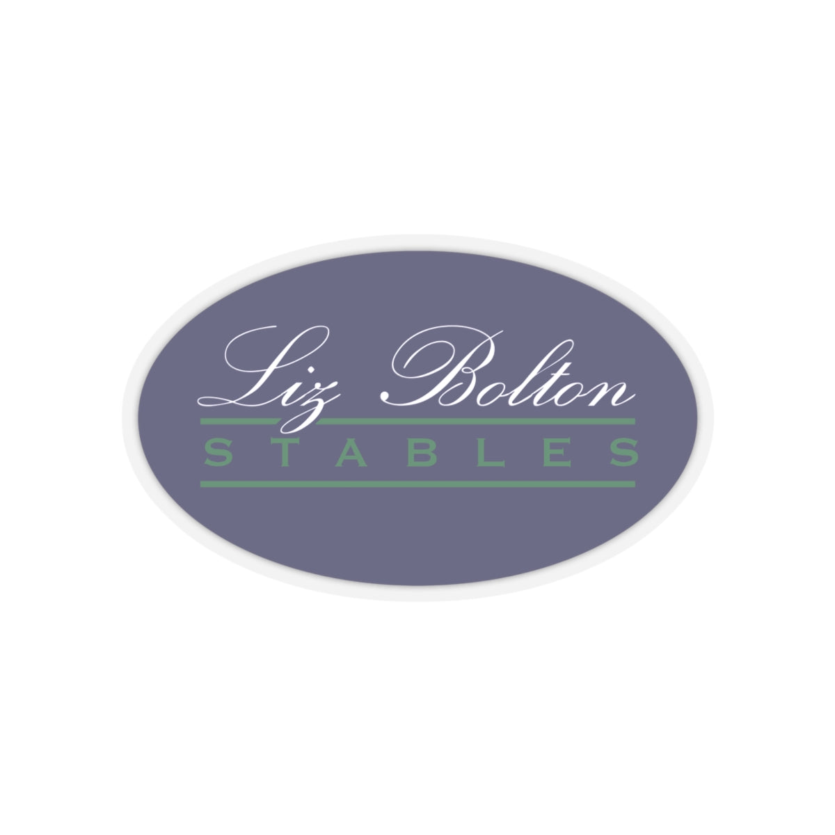 Stickers - 2 sizes, clear or white trim