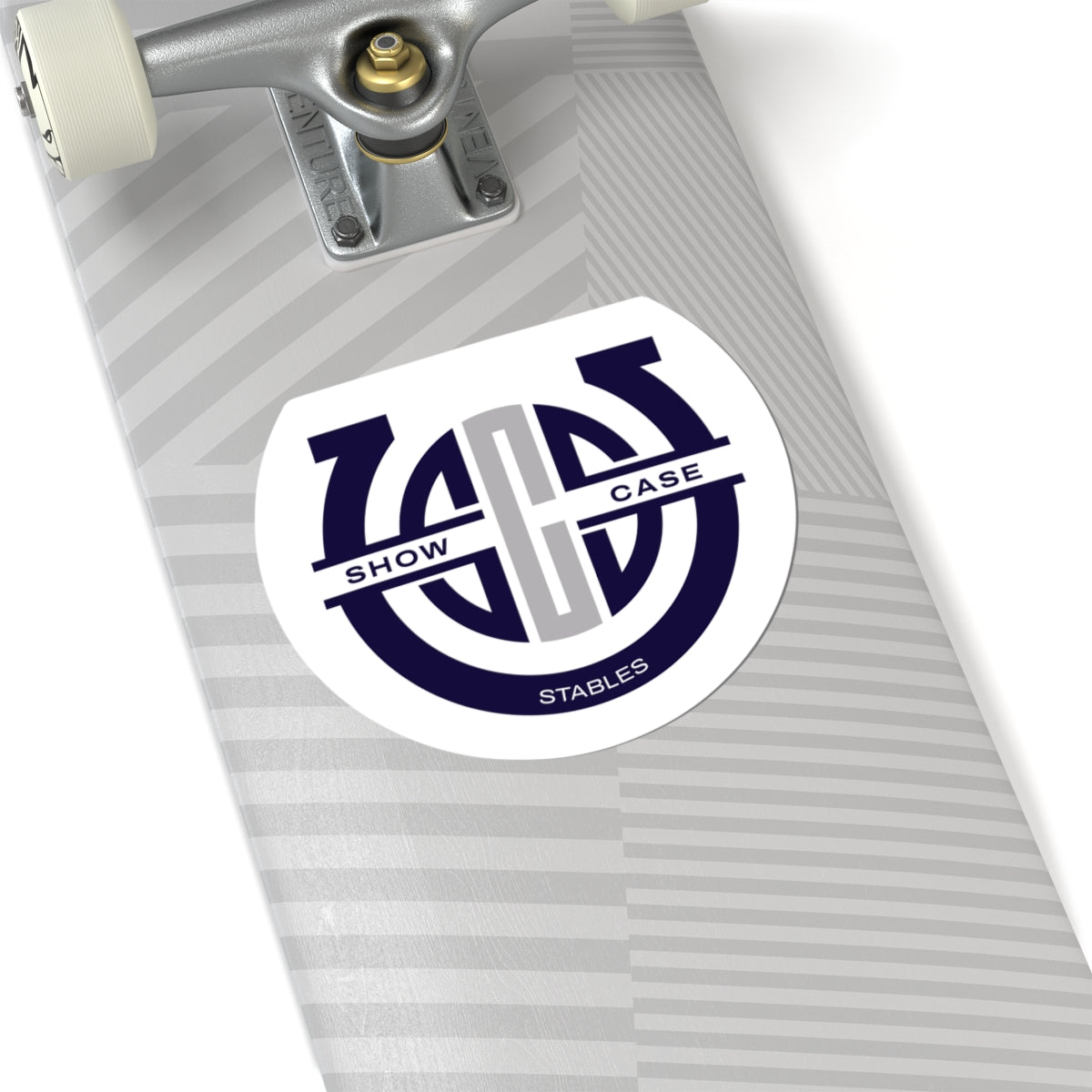 Stickers - 2 sizes, clear or white trim