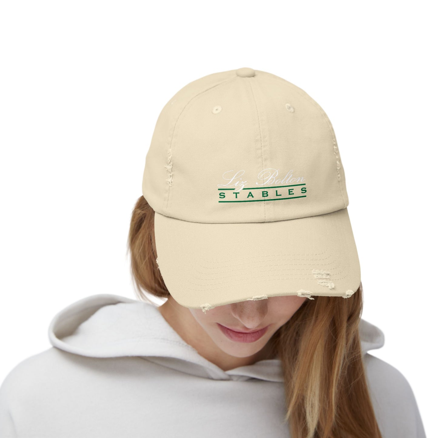 Distressed Cotton Cap