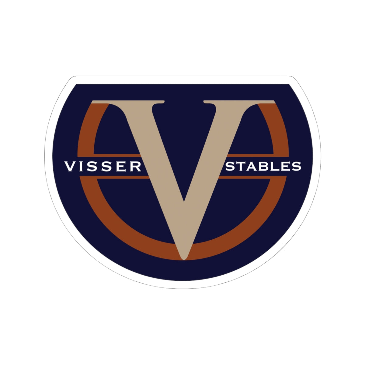 Stickers - 2 sizes, clear or white trim