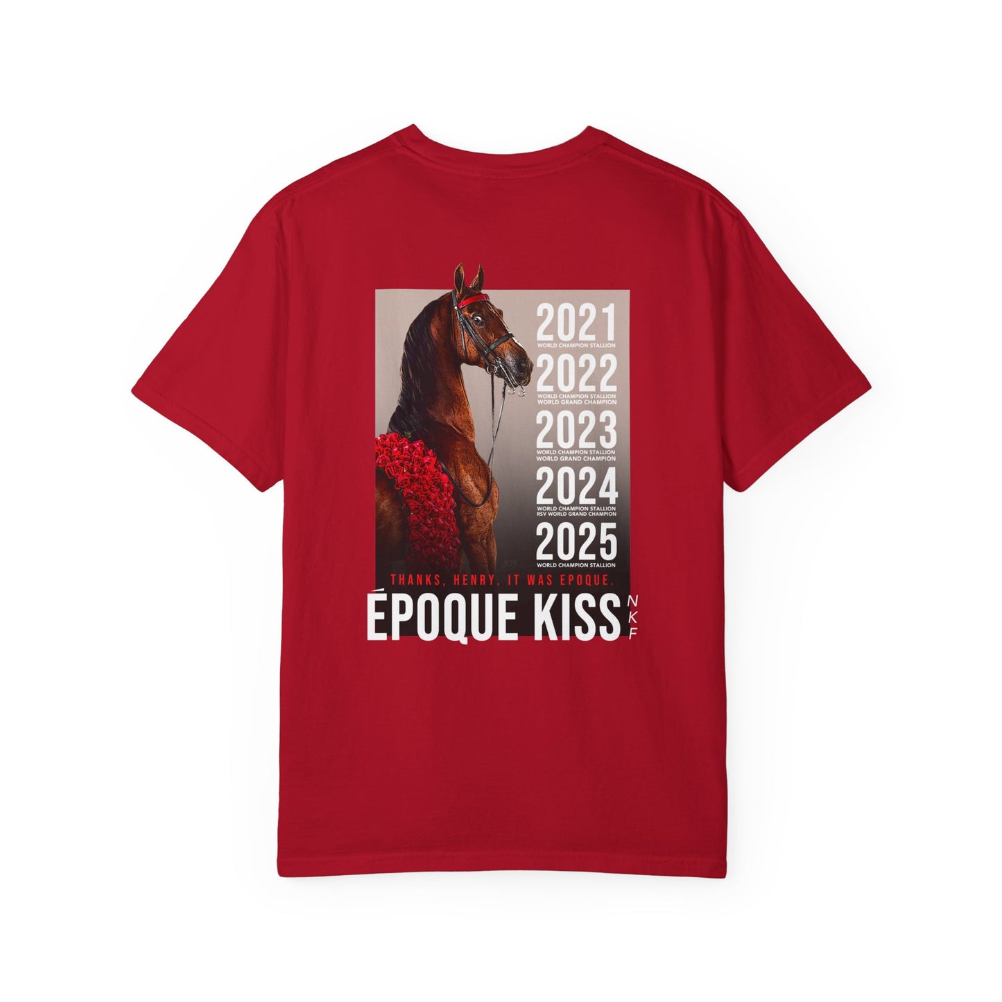 Époque Kiss NKF - Back Design - Comfort Colors Tee