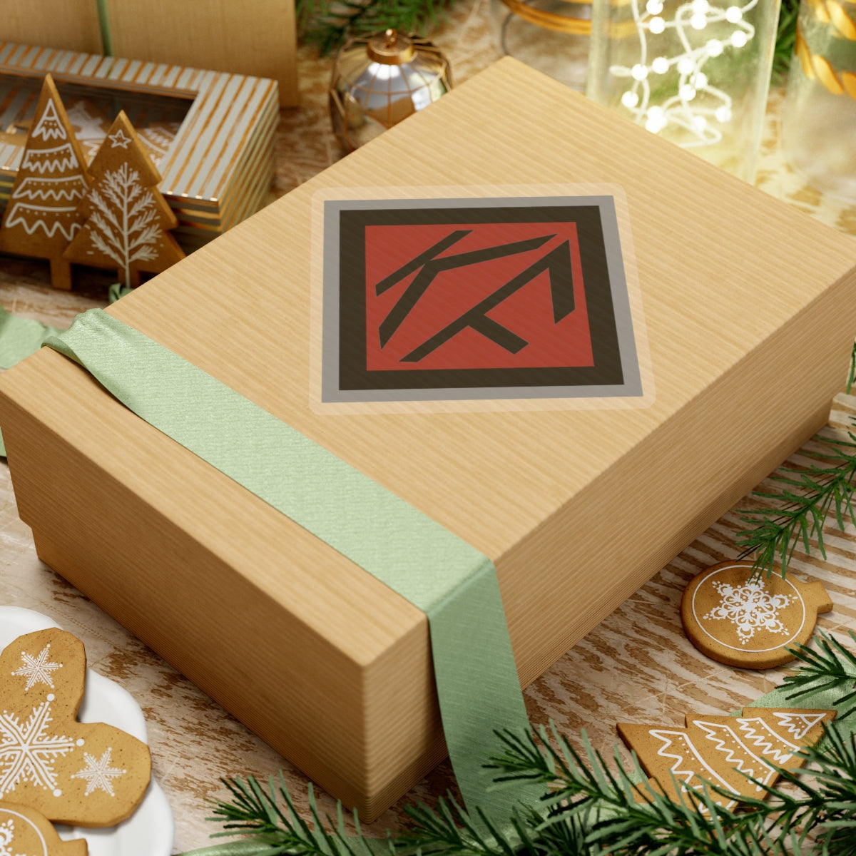 Stickers - 2 sizes, clear or white trim