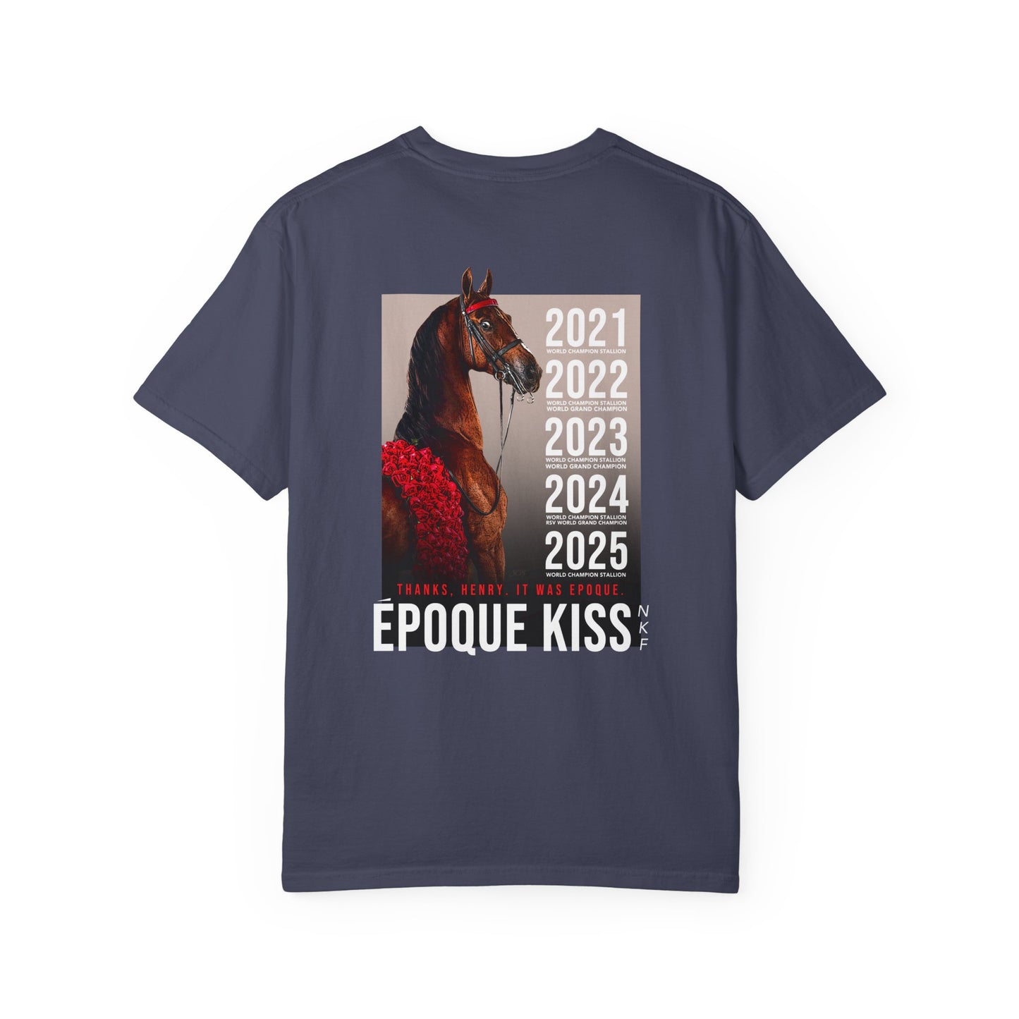 Époque Kiss NKF - Back Design - Comfort Colors Tee