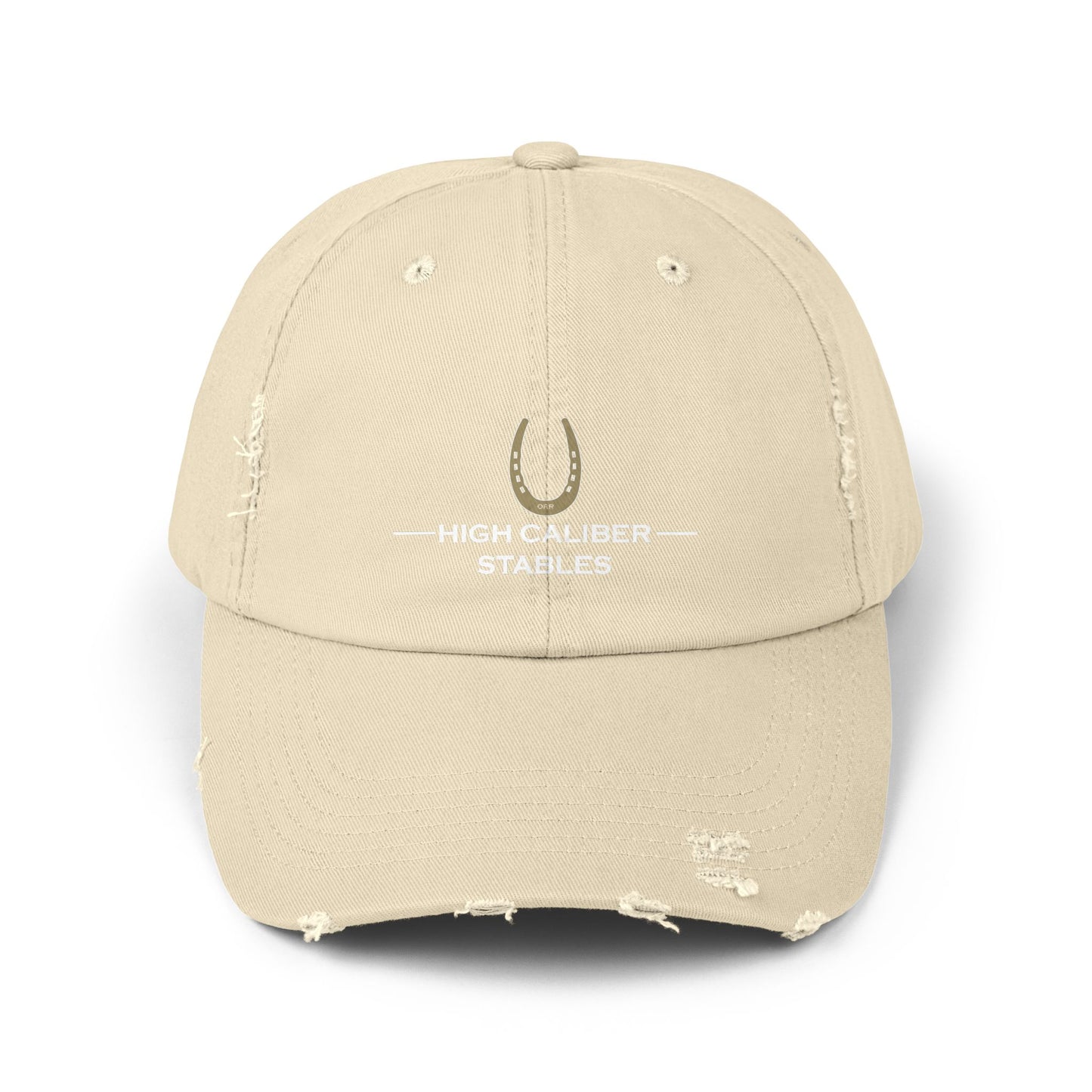 Distressed Cotton Cap