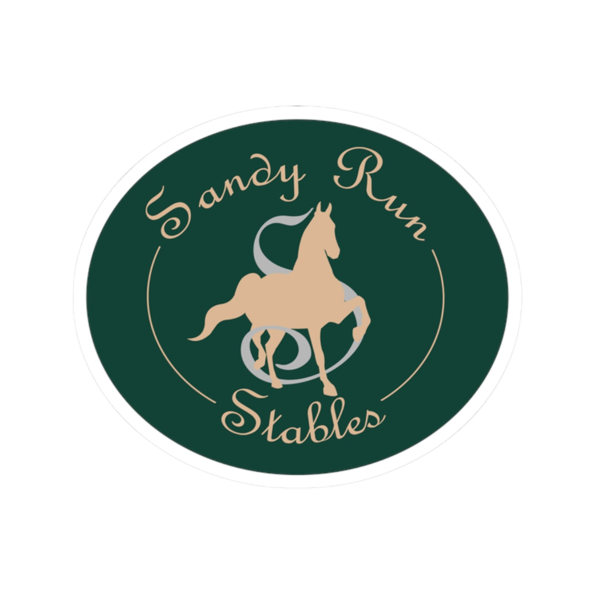 Stickers - 2 sizes, clear or white trim