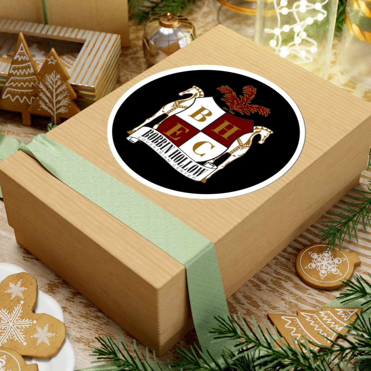 Stickers - 2 sizes, clear or white trim