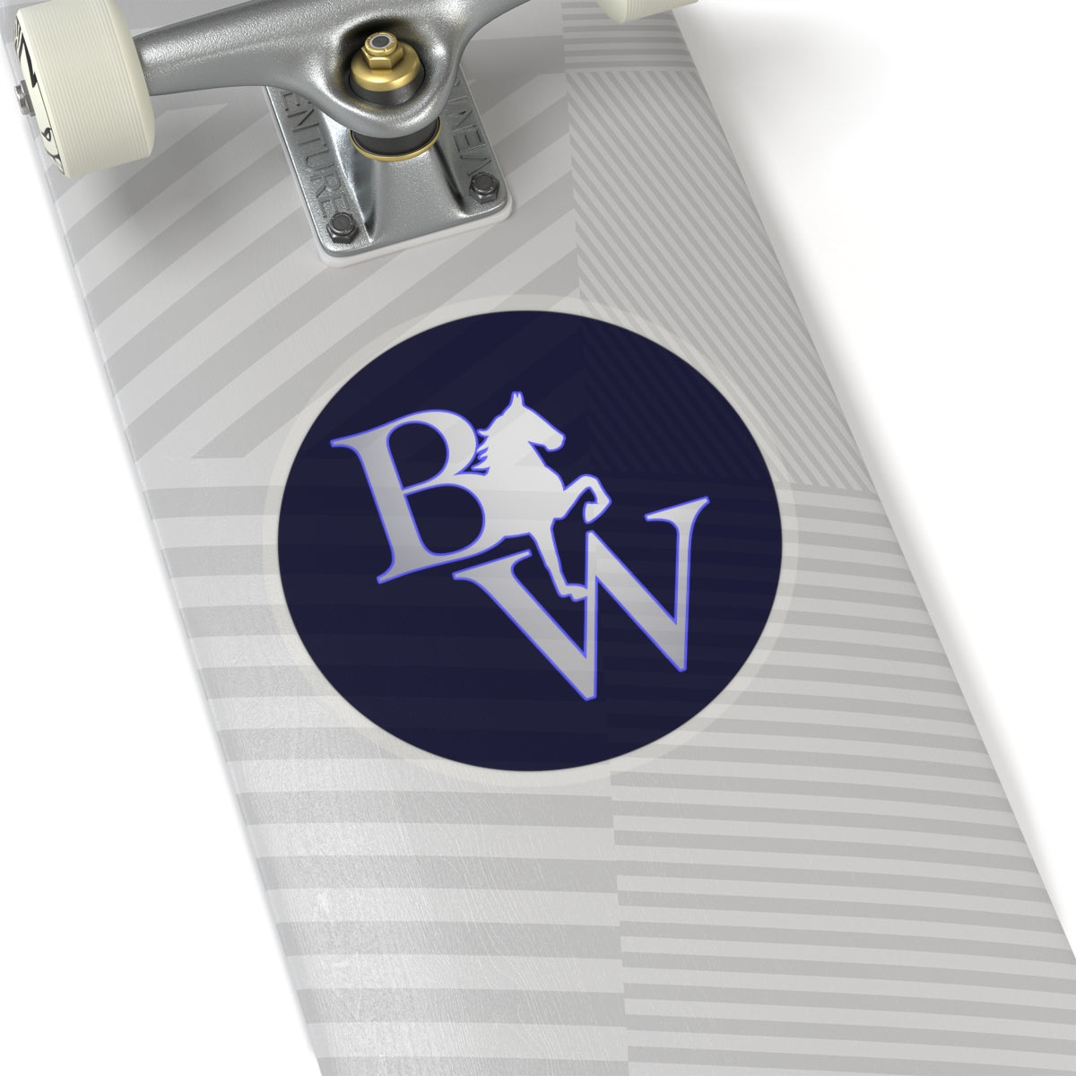 Stickers - 2 sizes, clear or white trim