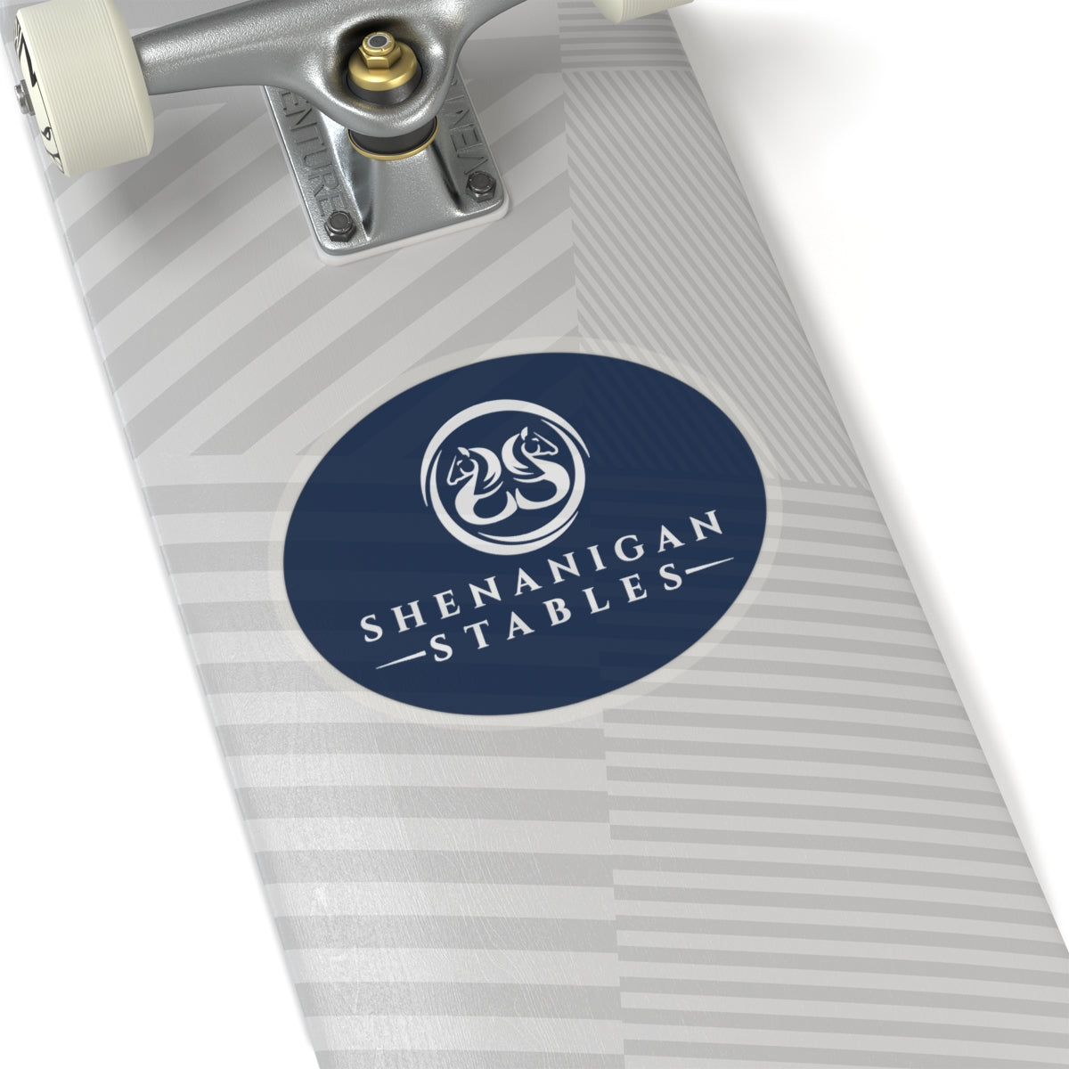 Stickers - 2 sizes, clear or white trim