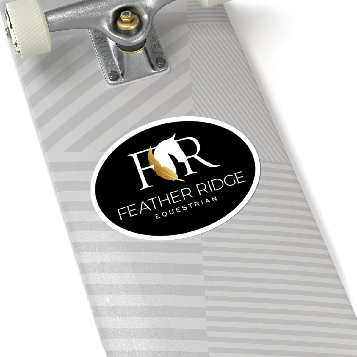 Stickers - 2 sizes, clear or white trim