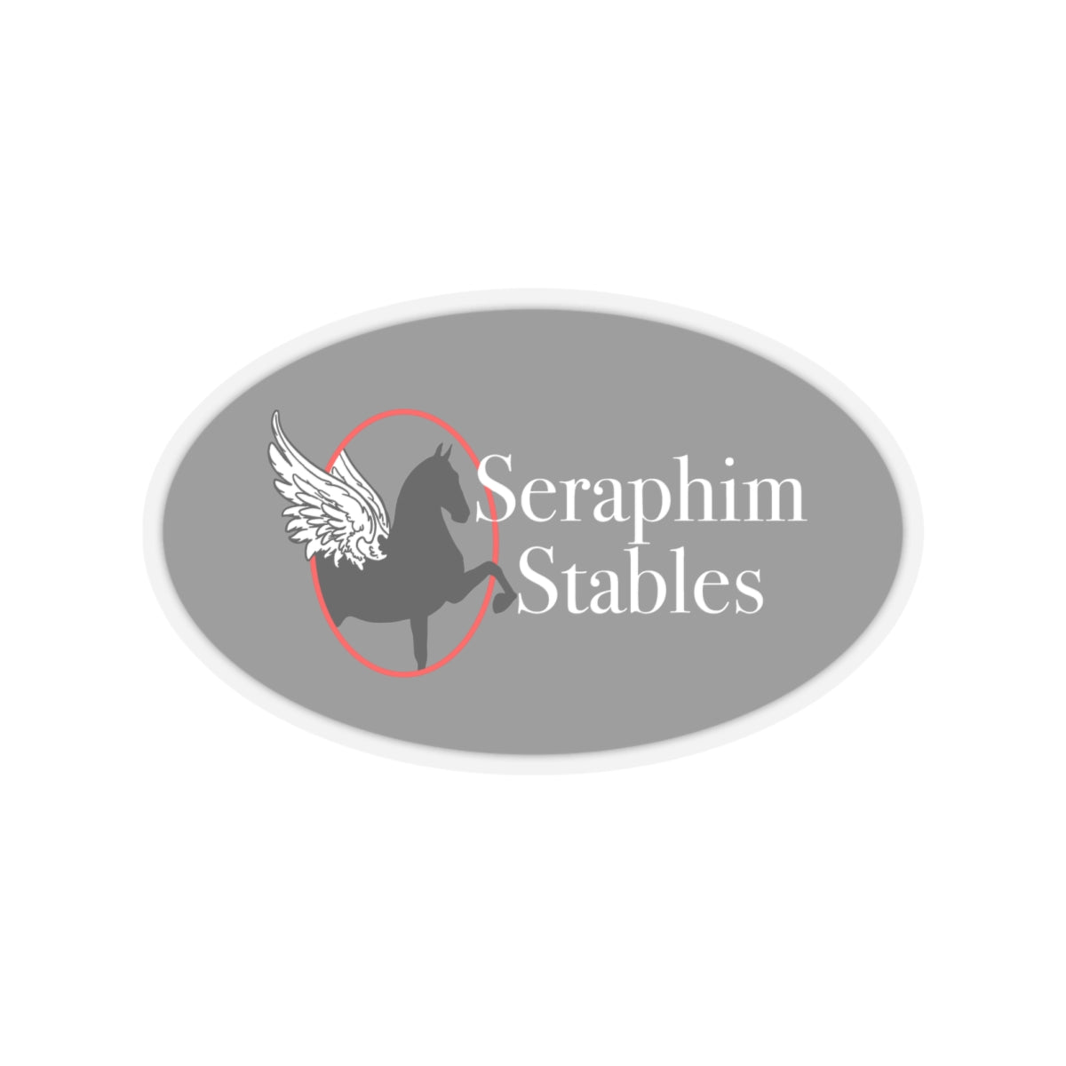 Stickers - 2 sizes, clear or white trim