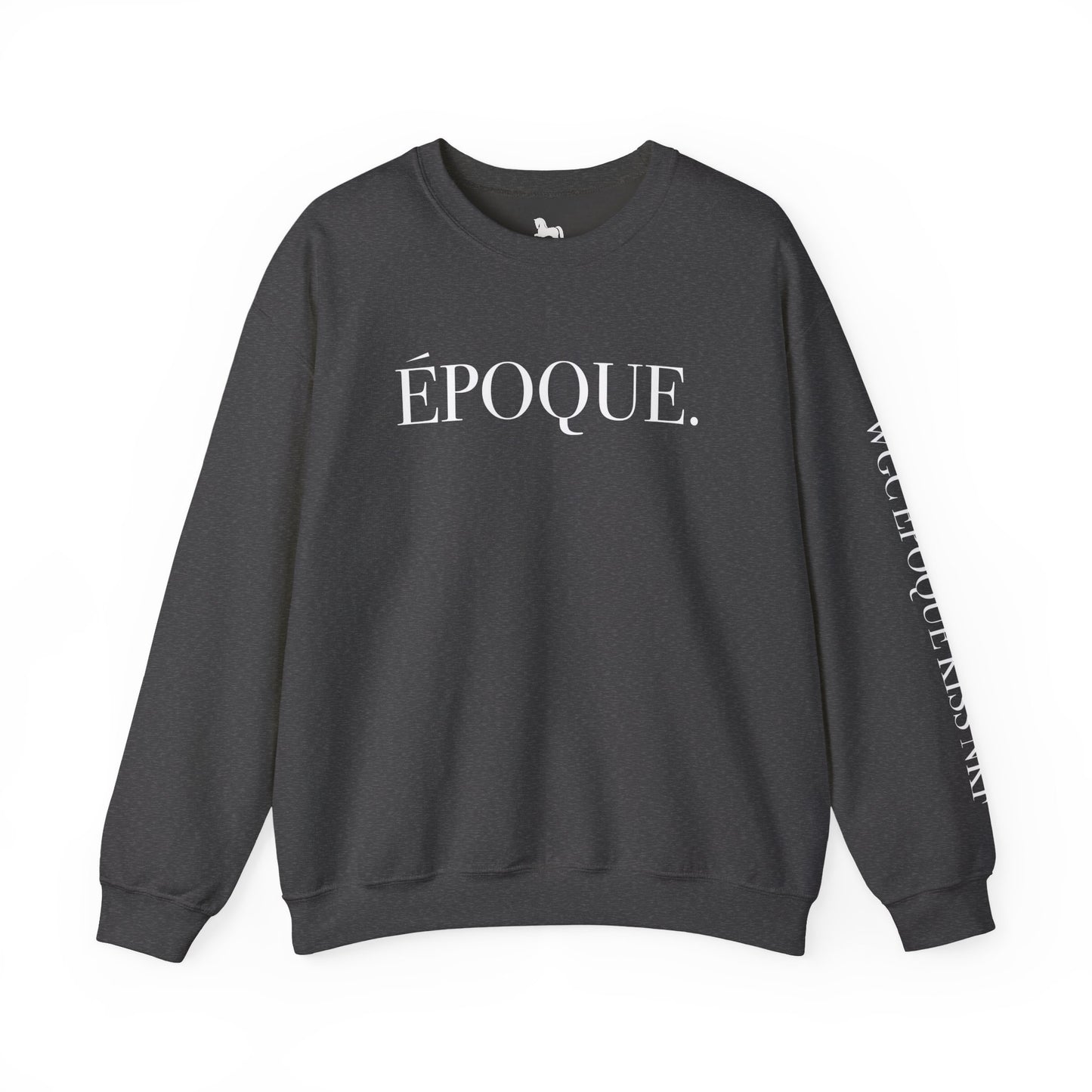 Époque. - Sleeve + Back Design, Unisex Heavy Blend™ Crewneck Sweatshirt