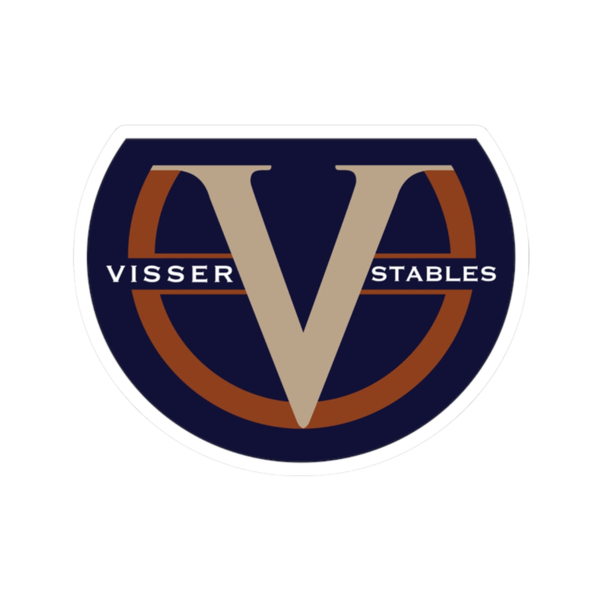 Stickers - 2 sizes, clear or white trim