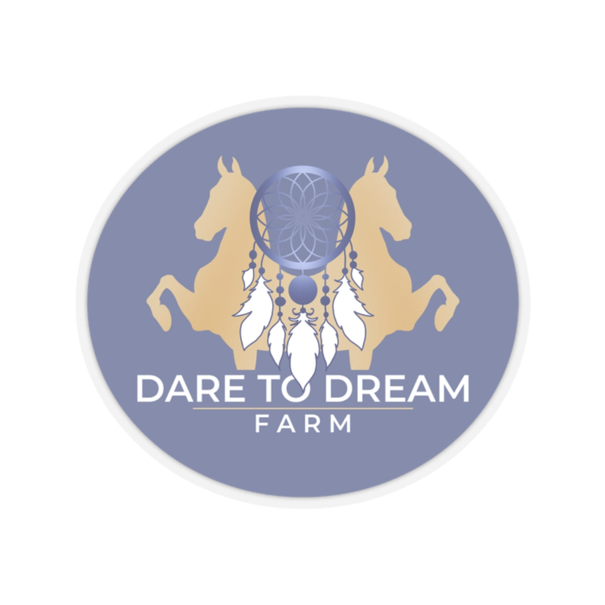 Stickers - 2 sizes, clear or white trim