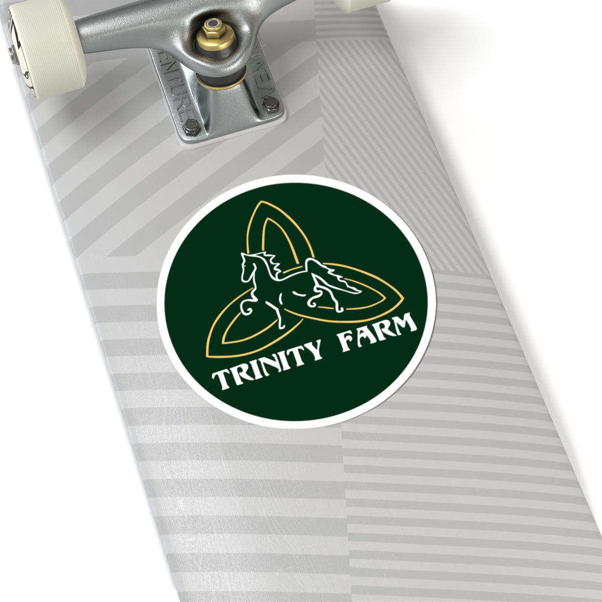 Stickers - 2 sizes, clear or white trim