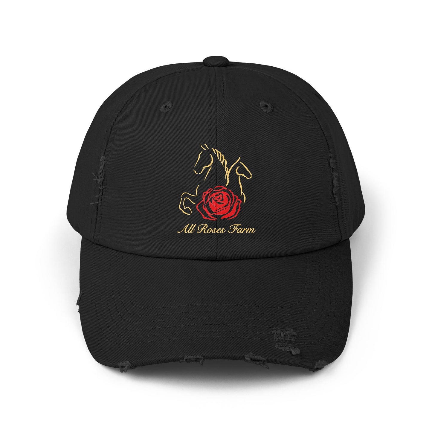 Distressed Cotton Cap