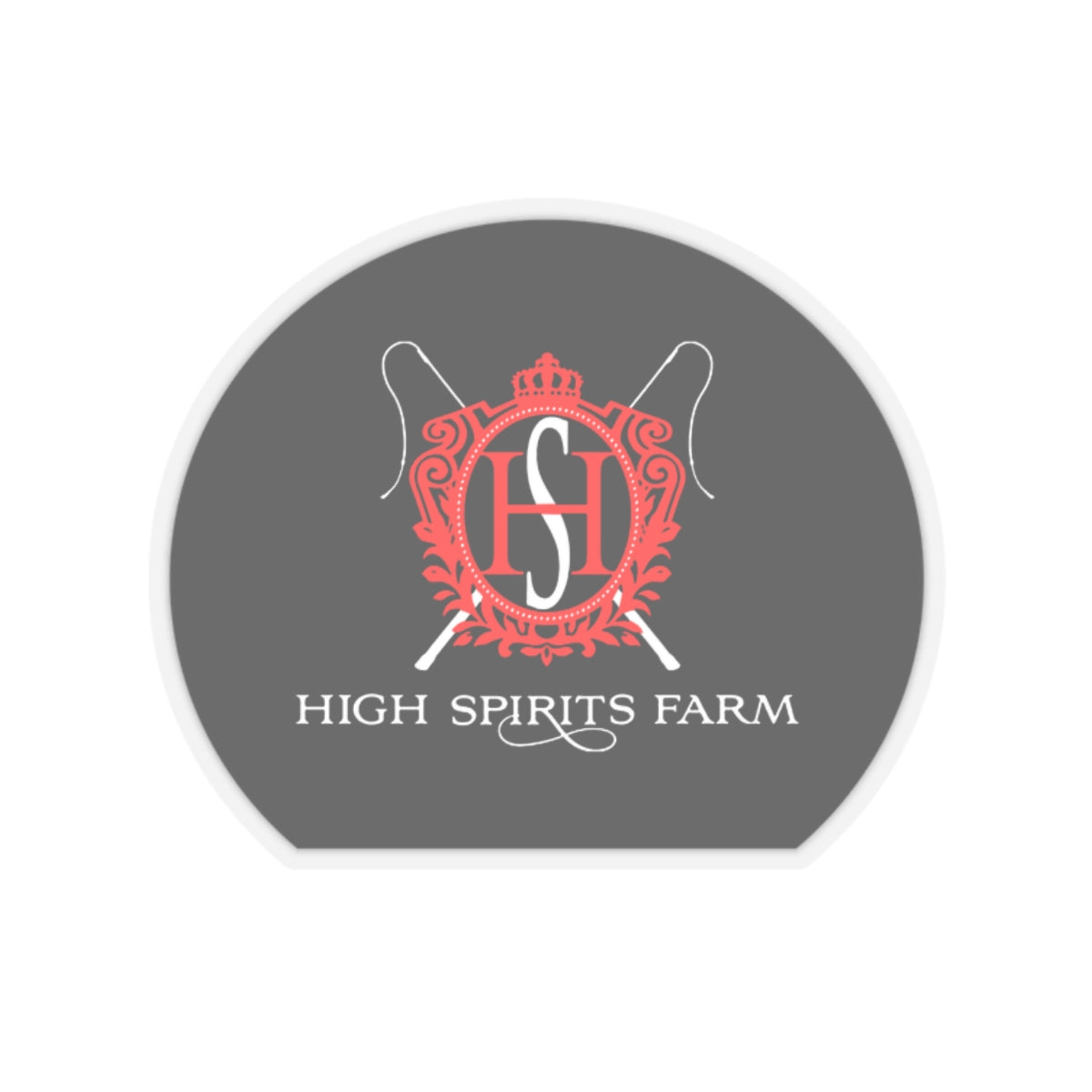 Stickers - 2 sizes, clear or white trim