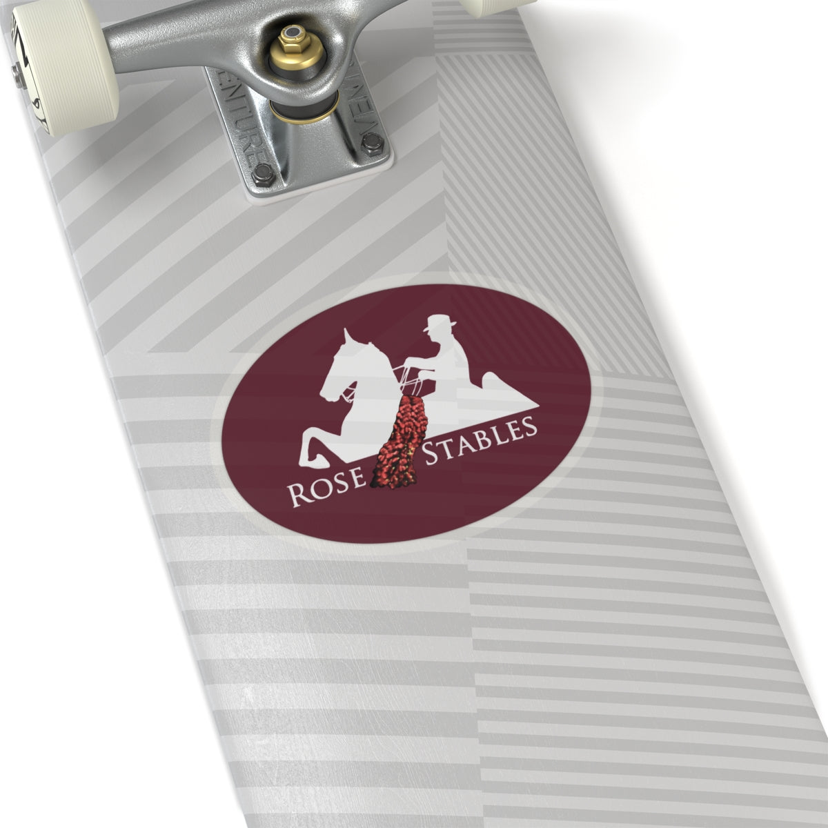 Stickers - 2 sizes, clear or white trim