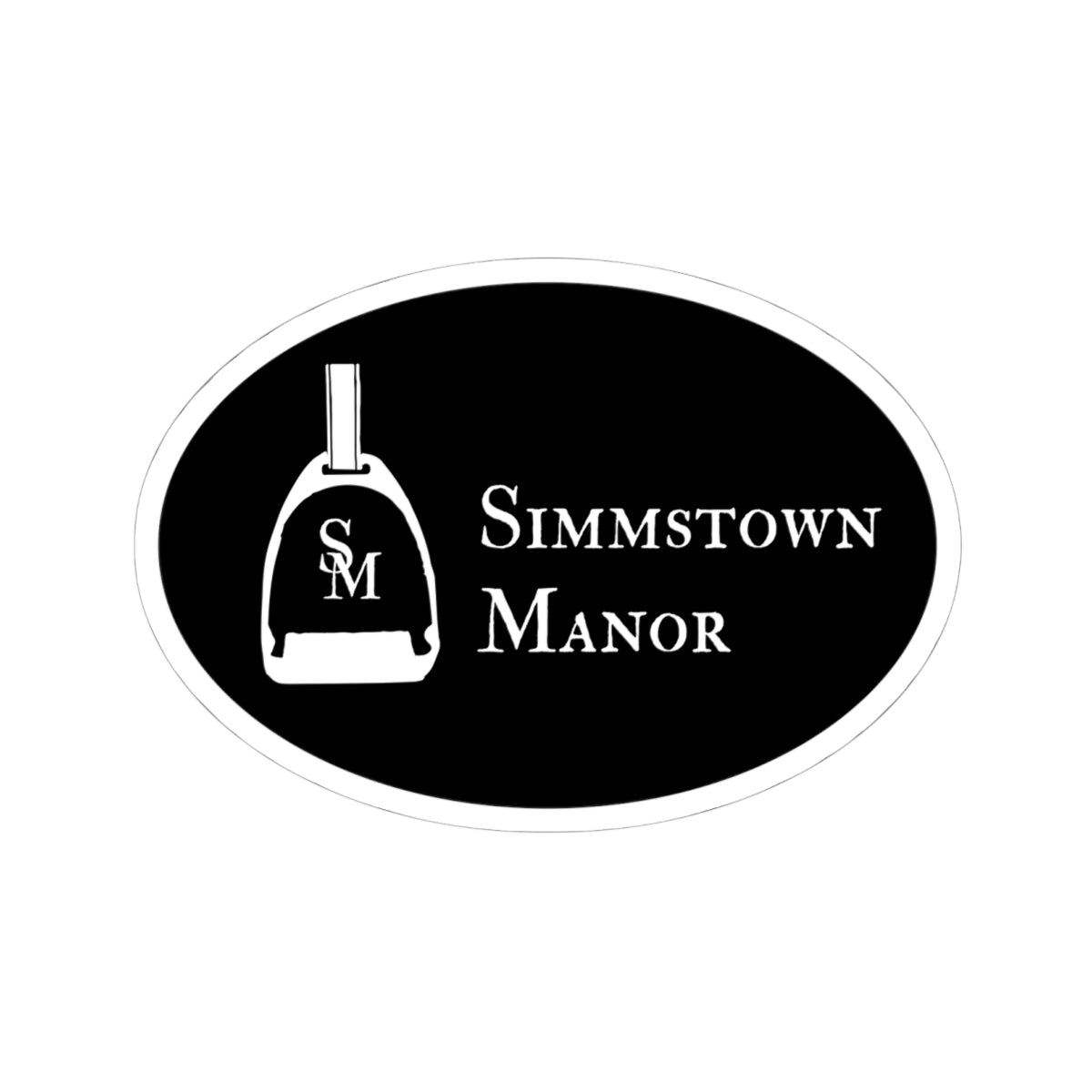 Stickers - 2 sizes, clear or white trim