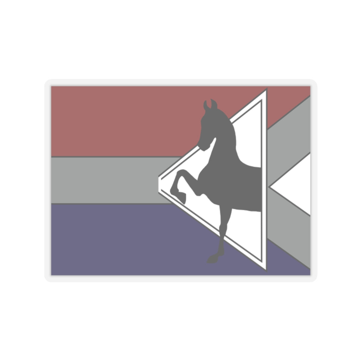 Stickers - 2 sizes, clear or white trim