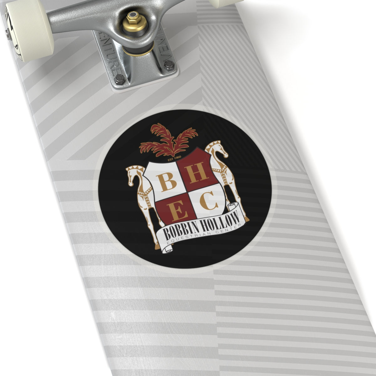 Stickers - 2 sizes, clear or white trim