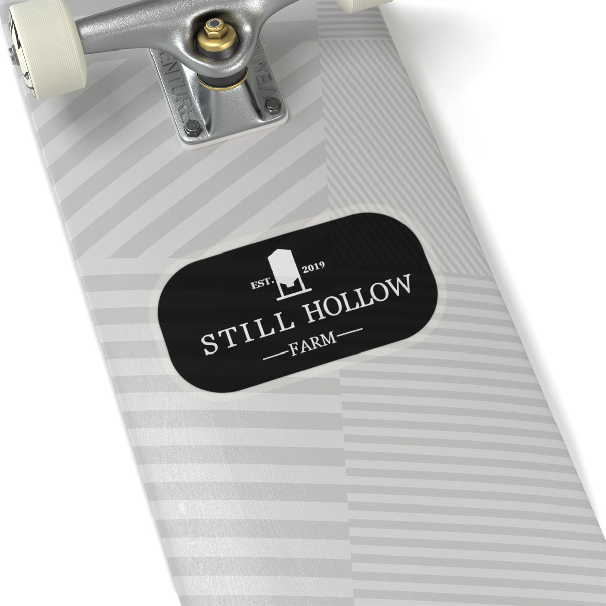 Stickers - 2 sizes, clear or white trim