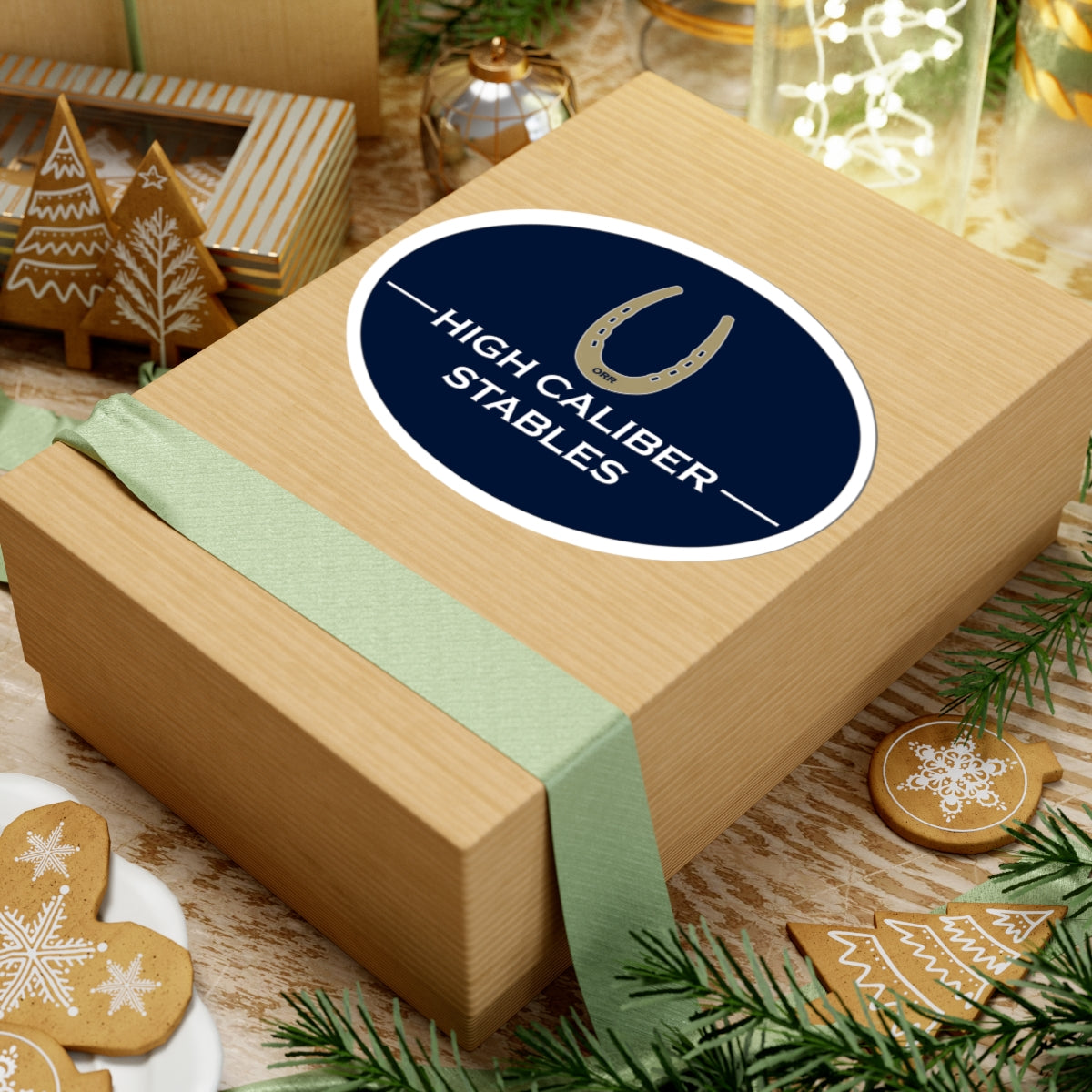 Stickers - 2 sizes, clear or white trim