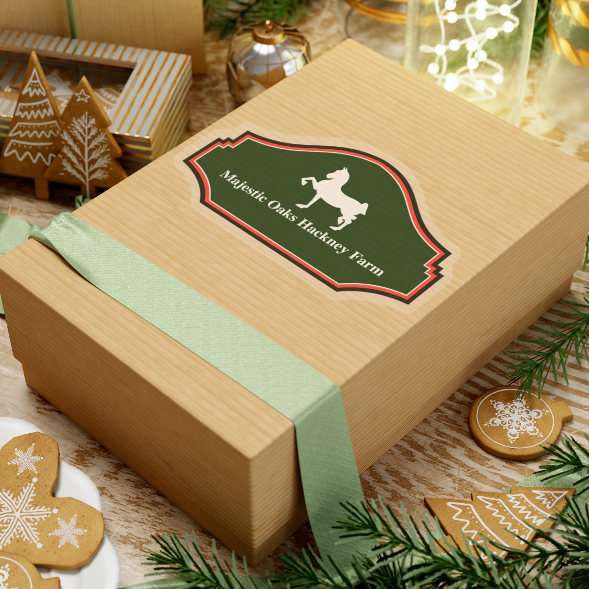 Stickers - 2 sizes, clear or white trim