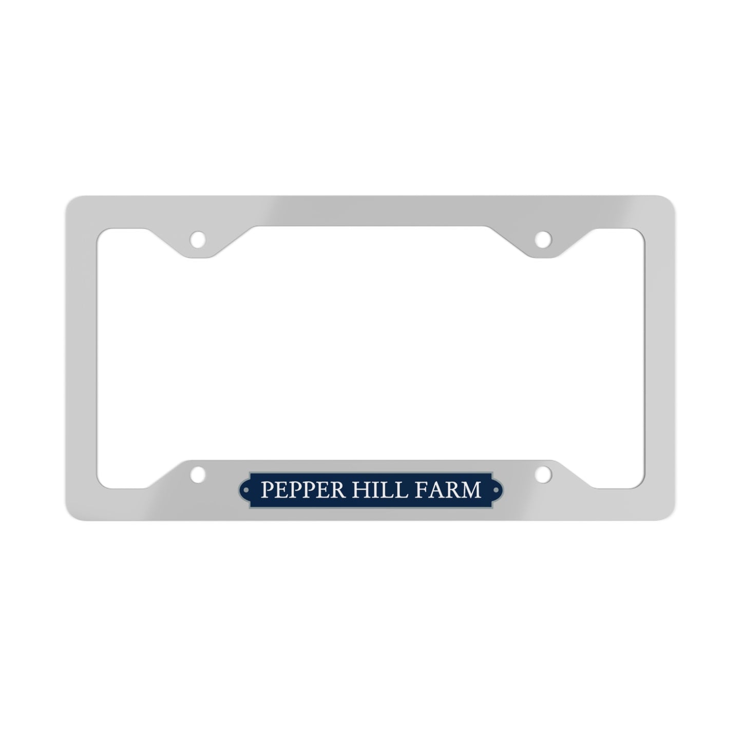 Metal License Plate Frame