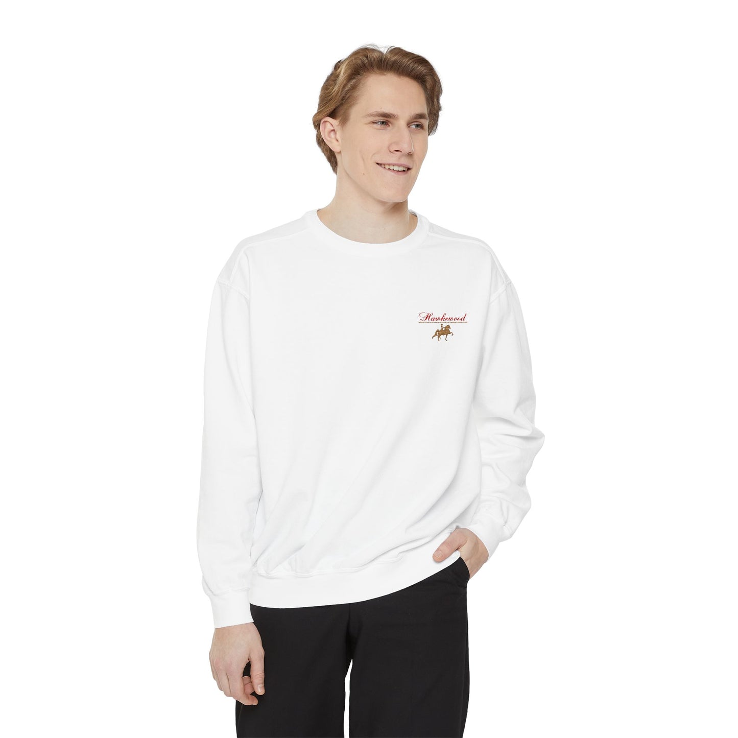 Comfort Colors Embroidered Sweatshirt