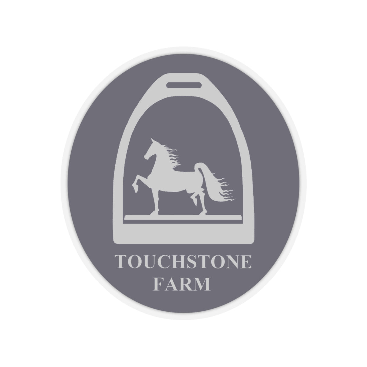 Stickers - 2 sizes, clear or white trim