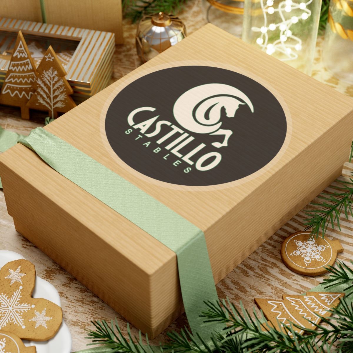 Stickers - 2 sizes, clear or white trim