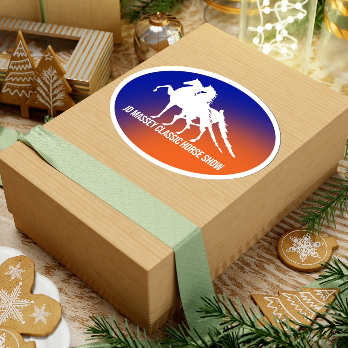 Stickers - 2 sizes, clear or white trim