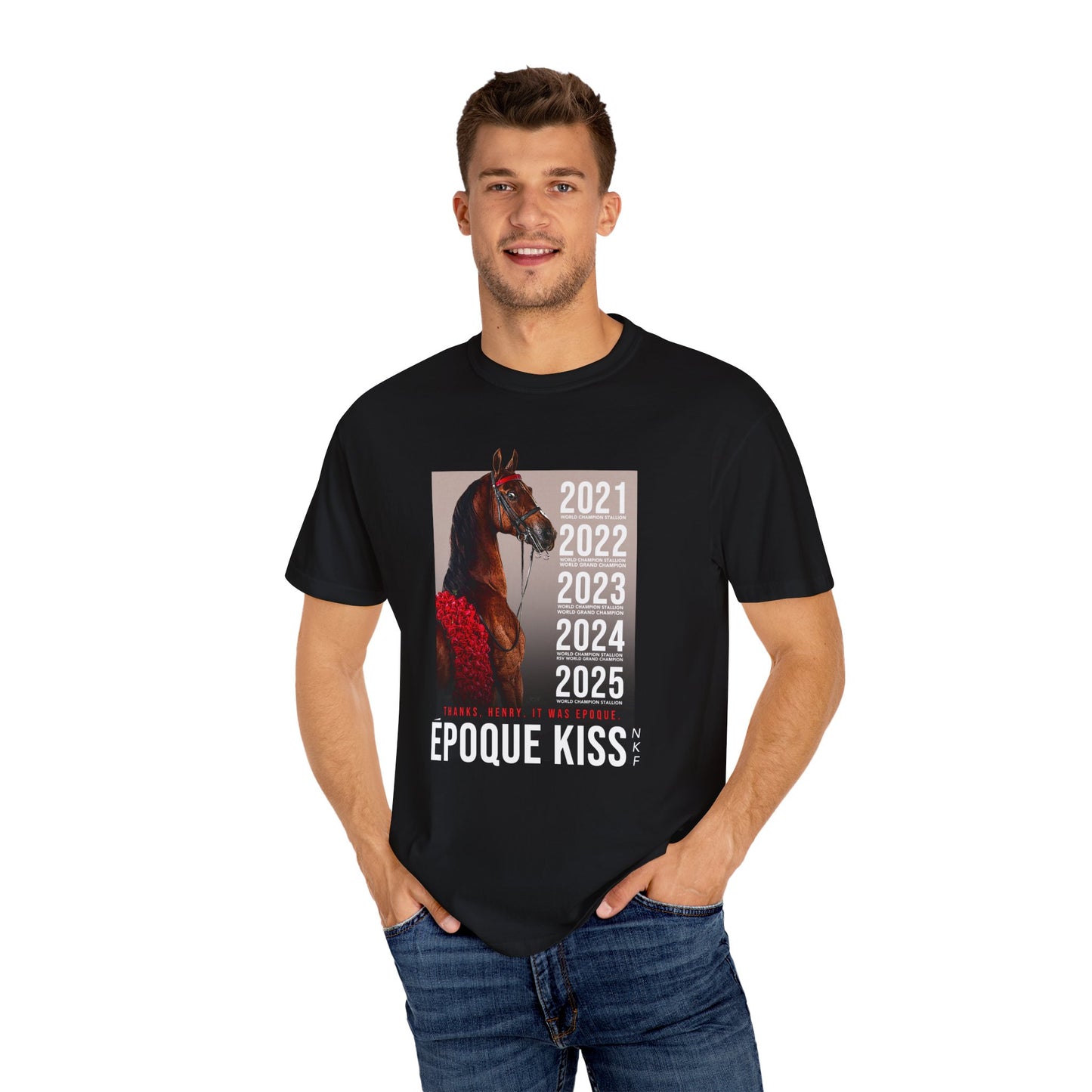 Époque Kiss - Front Design - Comfort Colors Tee