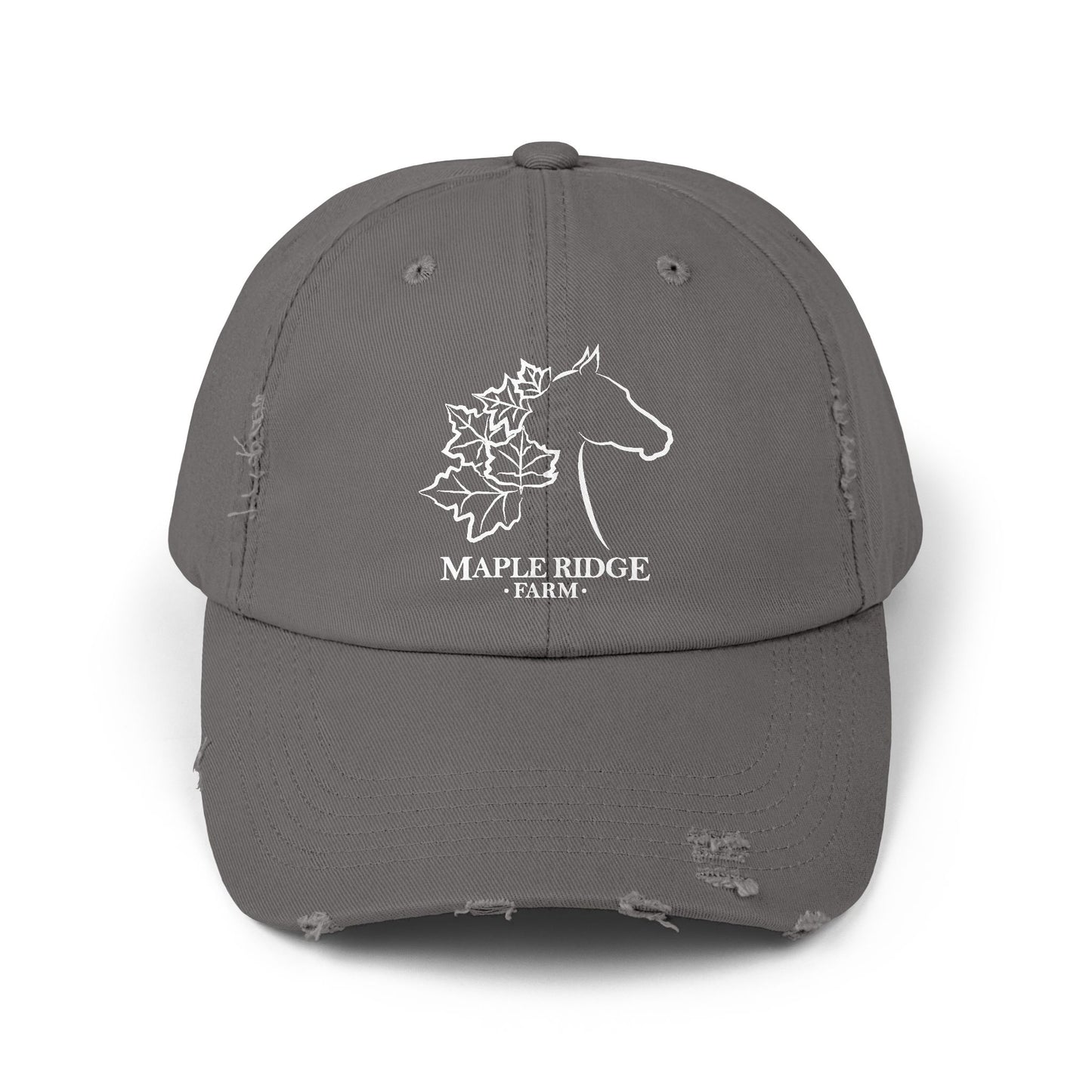 Distressed Cotton Cap