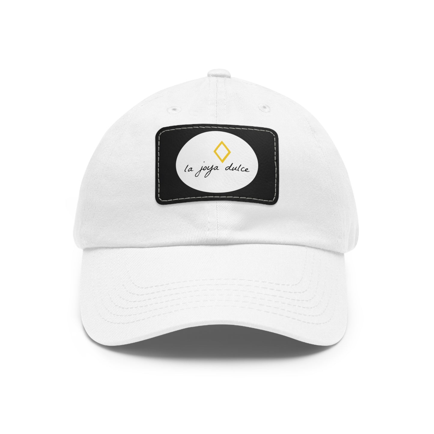 Chino Twill Hat with Leather Patch