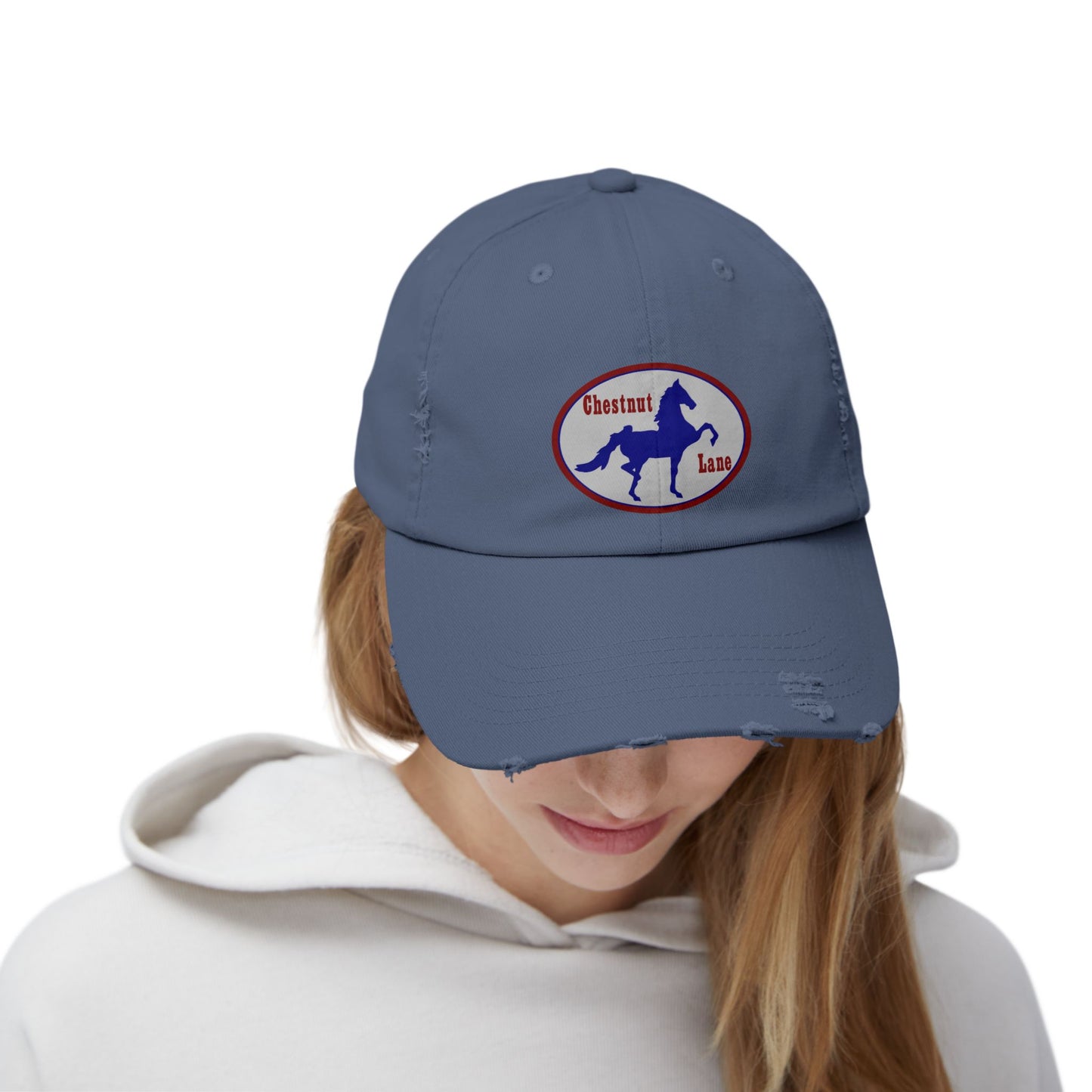 Distressed Cotton Cap