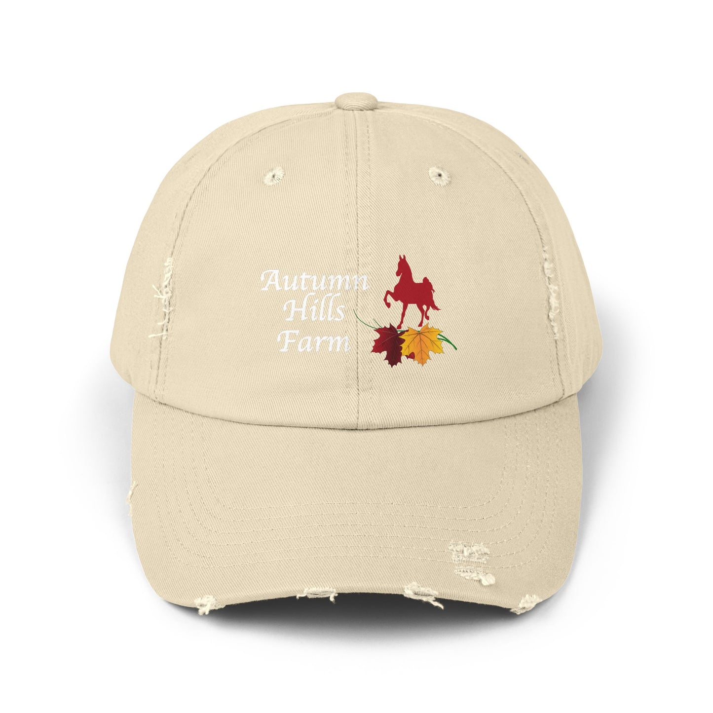 Distressed Cotton Cap