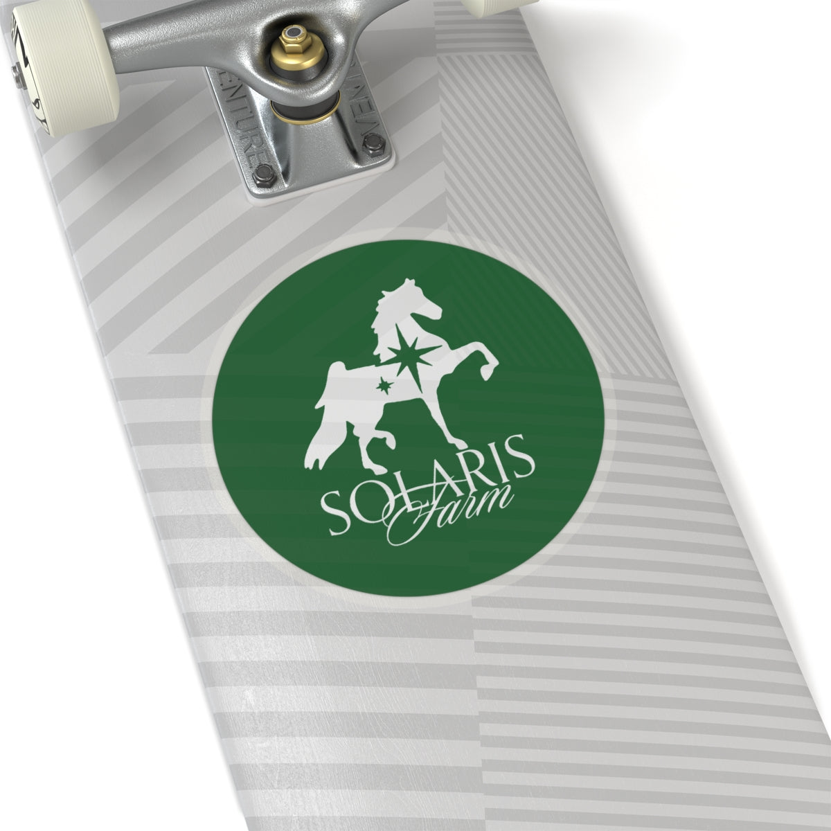 Stickers - 2 sizes, clear or white trim