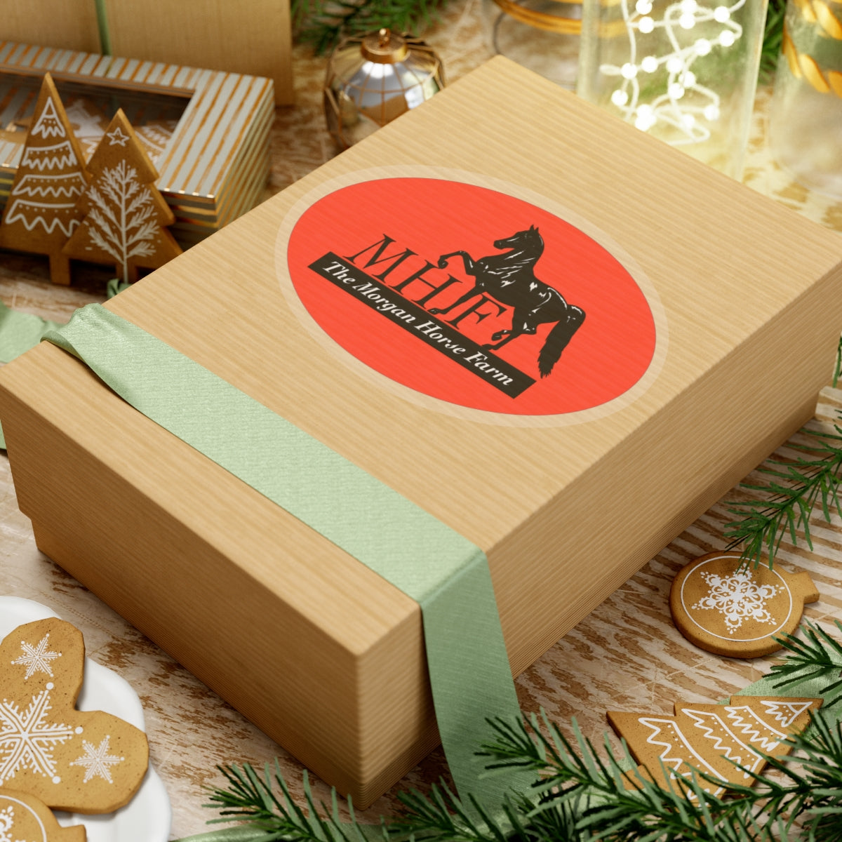 Stickers - 2 sizes, clear or white trim