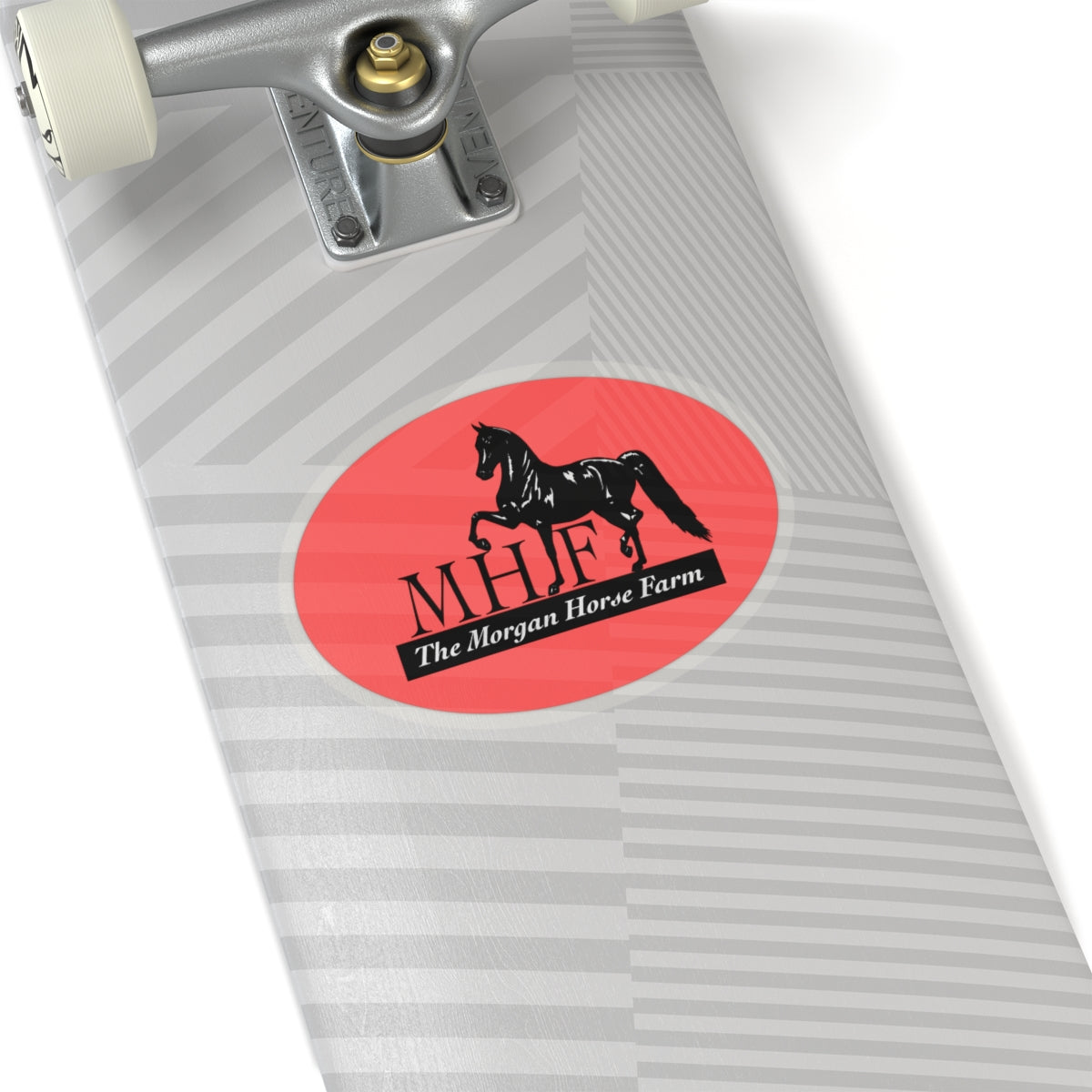 Stickers - 2 sizes, clear or white trim