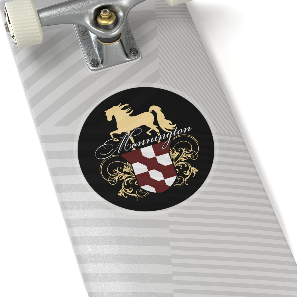 Stickers - 2 sizes, clear or white trim