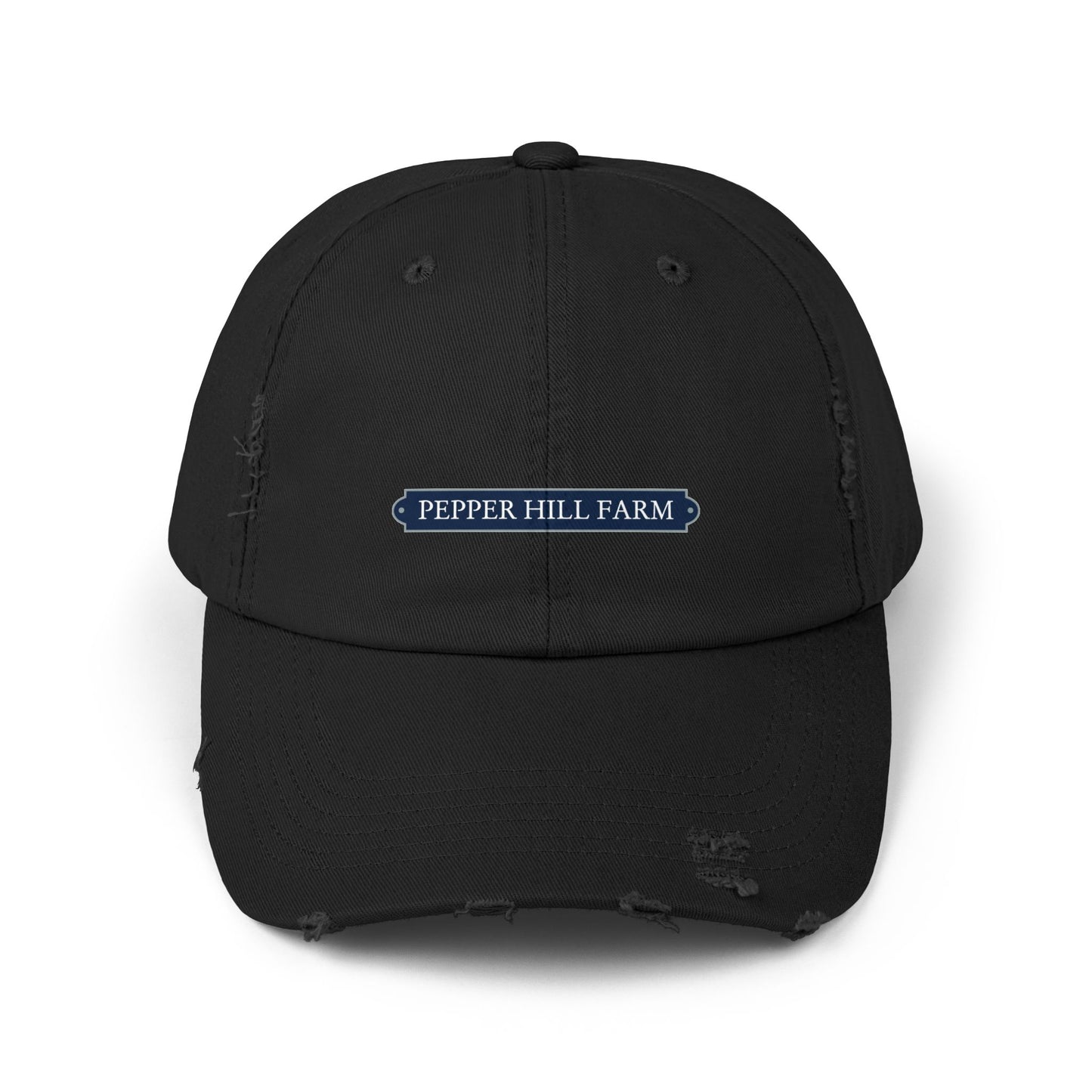 Distressed Cotton Cap